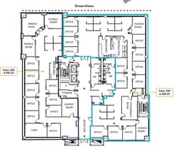 3333 N Torrey Pines Ct, La Jolla, CA à louer Plan d’étage– Image 1 sur 1