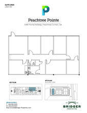 3200 Pointe Pky, Peachtree Corners, GA à louer Plan d’étage– Image 1 sur 1