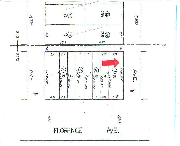 7051-7053 3rd Ave, Los Angeles, CA à vendre - Plan cadastral – Image 2 sur 72