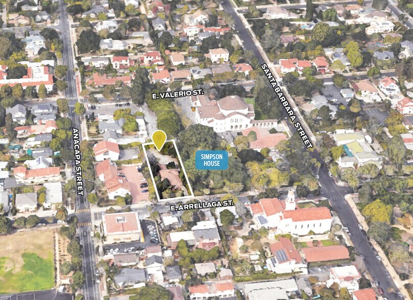 111 E Arrellaga St, Santa Barbara, CA à vendre - Aérien – Image 3 sur 20