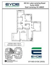 612 W Lake Lansing Rd, East Lansing, MI à louer Plan de site– Image 1 sur 1