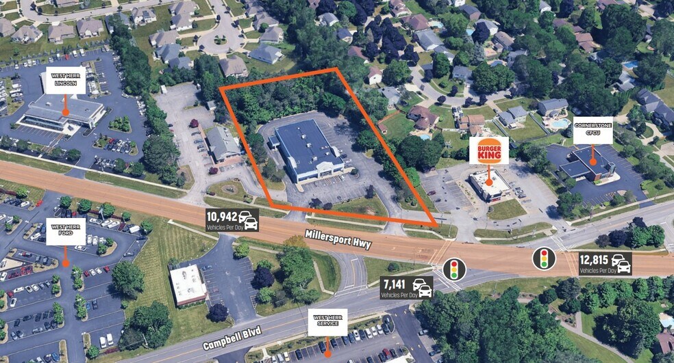 2545 Millersport Hwy, Getzville, NY à vendre - Photo de l’immeuble – Image 2 sur 3