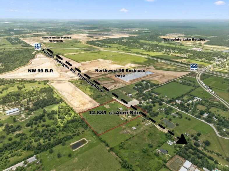 19105 Mueschke Rd, Tomball, TX à vendre - Aérien – Image 1 sur 29
