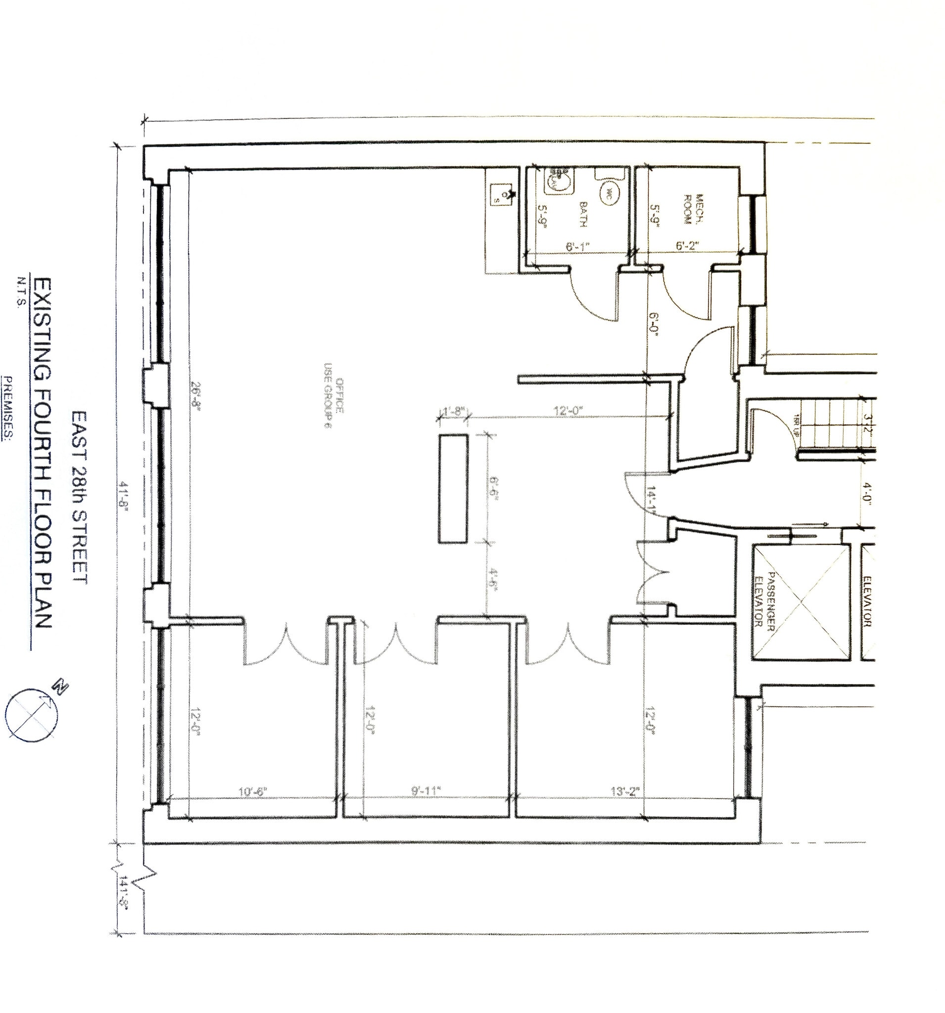 37 E 28th St, New York, NY à louer Plan d’étage– Image 1 sur 10