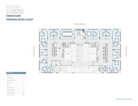 100 Park Ave, New York, NY à louer Plan d’étage– Image 2 sur 7