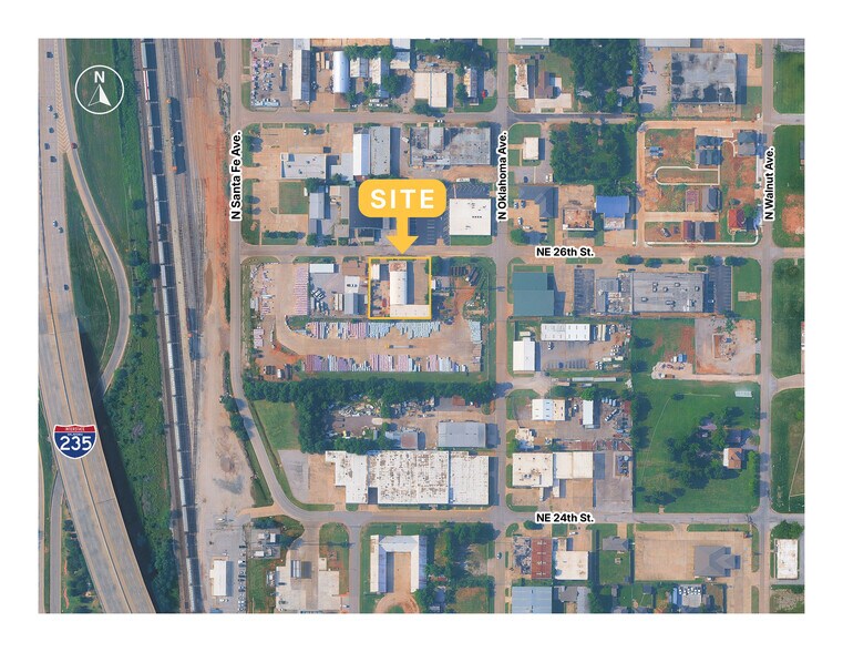 26 NE 26th St, Oklahoma City, OK à louer - Aérien – Image 2 sur 2