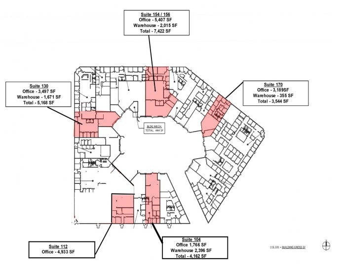 6901 E Fish Lake Rd, Maple Grove, MN à louer Plan d’étage– Image 1 sur 1