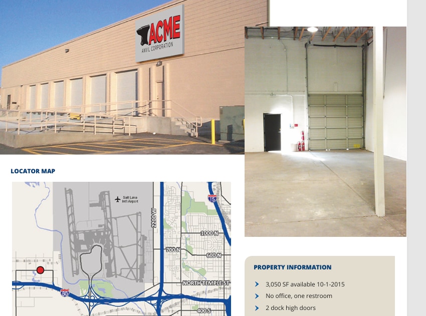 5080 W Amelia Earhart Dr, Salt Lake City, UT à louer Photo de l’immeuble– Image 1 sur 2