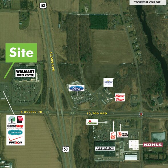 2501 West Ave, Rice Lake, WI à vendre - Photo de l’immeuble – Image 1 sur 4