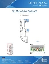 25 Metro Dr, San Jose, CA à louer Plan d’étage– Image 1 sur 1