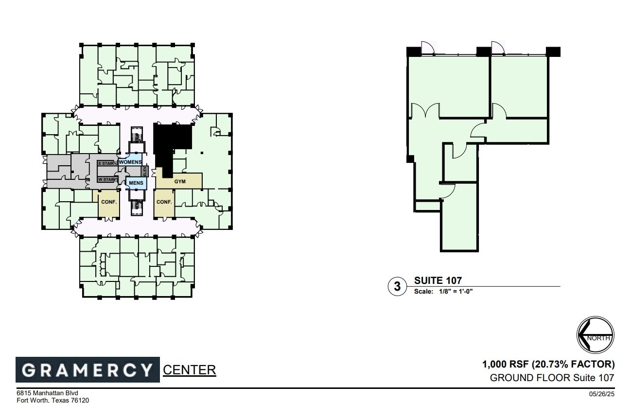 6815 Manhattan Blvd, Fort Worth, TX à louer Plan d’étage– Image 1 sur 1