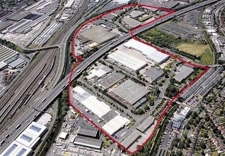 Tyburn Rd, Birmingham, WMD - VUE AÉRIENNE  vue de carte