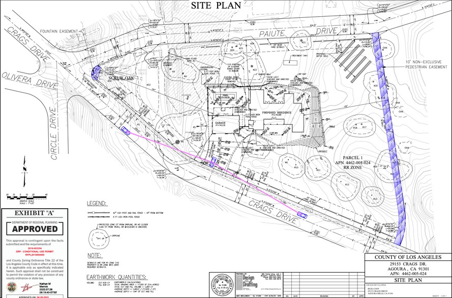 29153 Crags Dr, Agoura Hills, CA à vendre - Plan de site – Image 2 sur 14