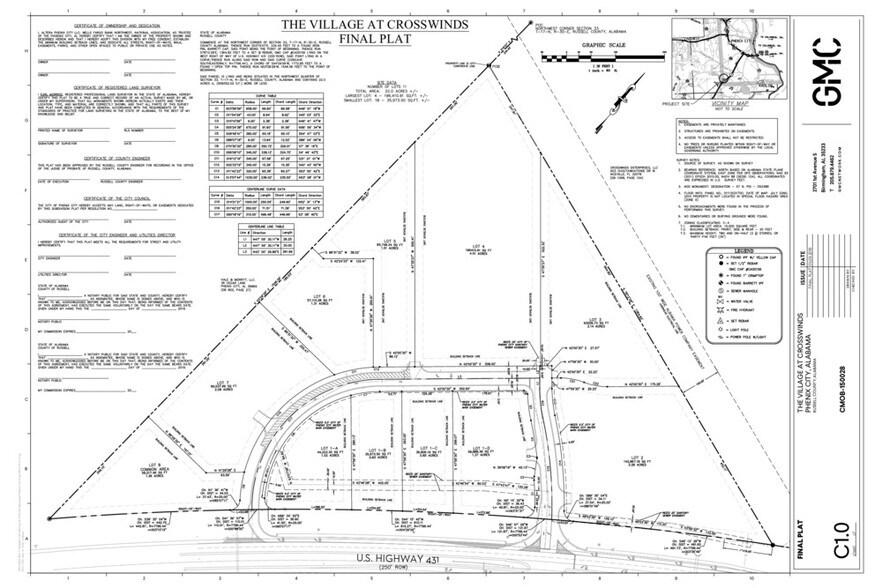 3482 Crosswinds Rd, Phenix City, AL à louer - Plan de site – Image 2 sur 23