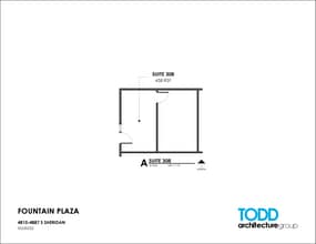 4815-4821 S Sheridan Rd, Tulsa, OK à louer Plan d’étage– Image 1 sur 2