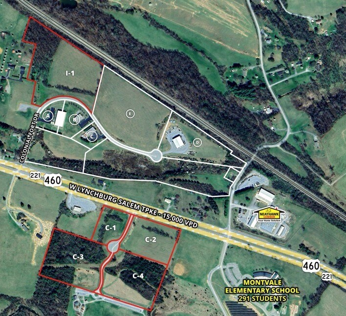Market Place Dr, Montvale, VA à vendre Plan de site– Image 1 sur 3