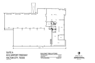 6312 Airport Fwy, Fort Worth, TX à louer Plan d’étage– Image 1 sur 1