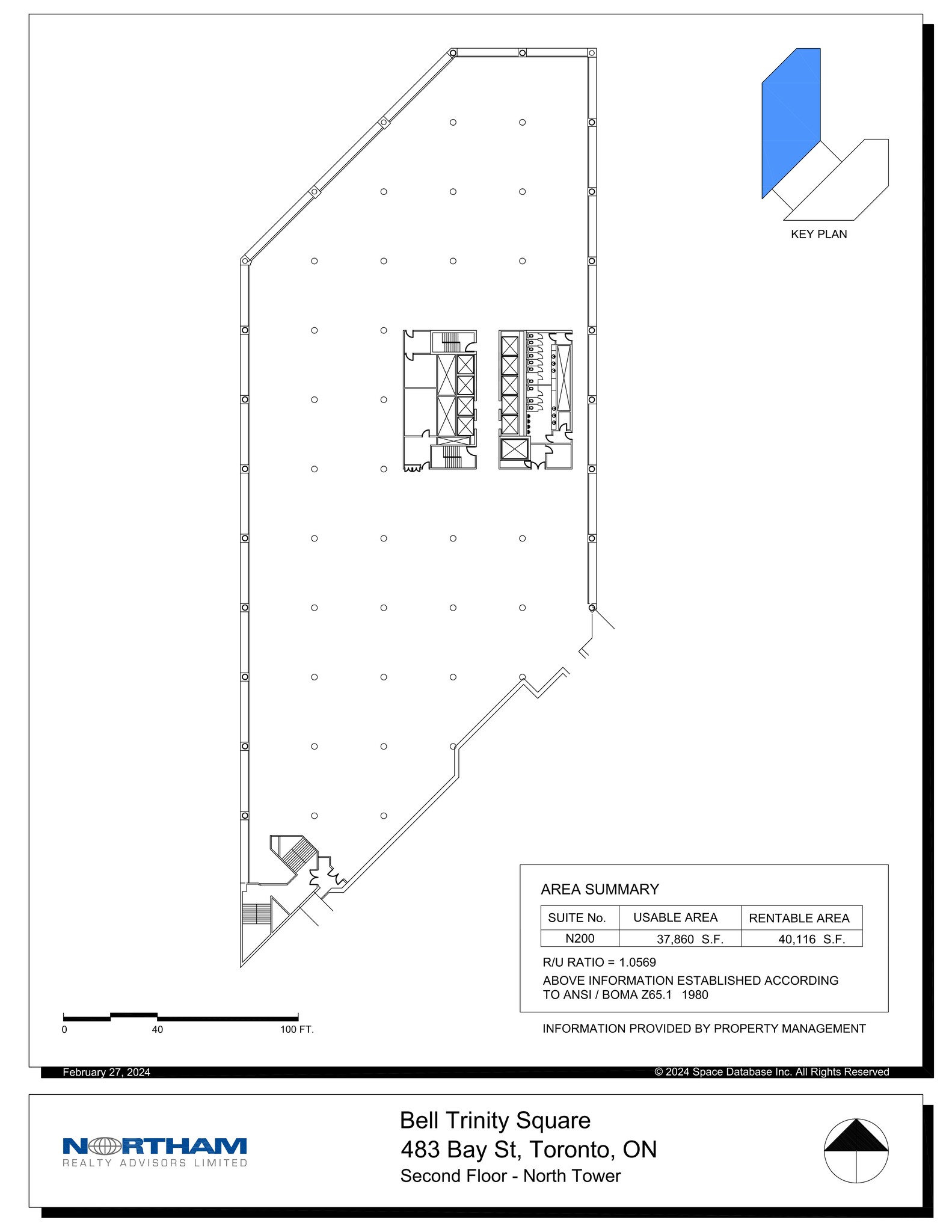 483 Bay St, Toronto, ON à louer Plan de site– Image 1 sur 1