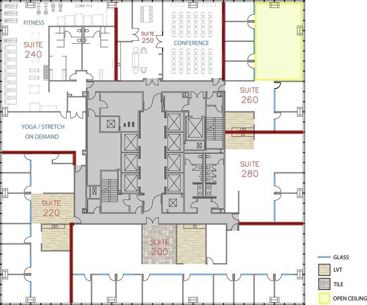 200 Spectrum Center Dr, Irvine, CA à louer Plan d’étage– Image 1 sur 1