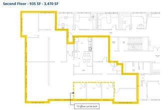 100 10th St, Charlottesville, VA à louer Plan d’étage– Image 2 sur 8