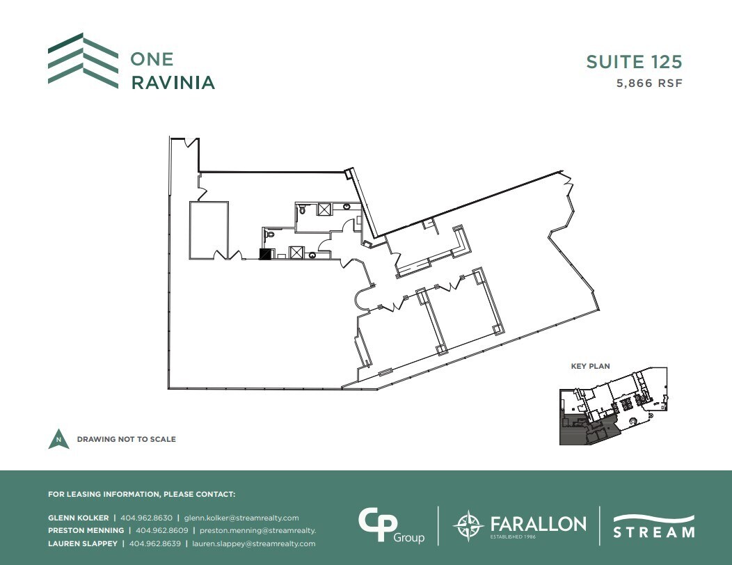 1 Ravinia Dr, Atlanta, GA à louer Plan d’étage– Image 1 sur 1