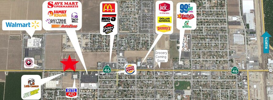CA Hwy 46, Wasco, CA à vendre Photo principale– Image 1 sur 2