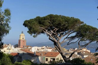Saint-Tropez - Vue aérienne  vue de carte
