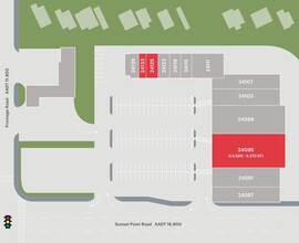 24139 US Highway 19 N, Clearwater, FL à louer Plan de site– Image 2 sur 2