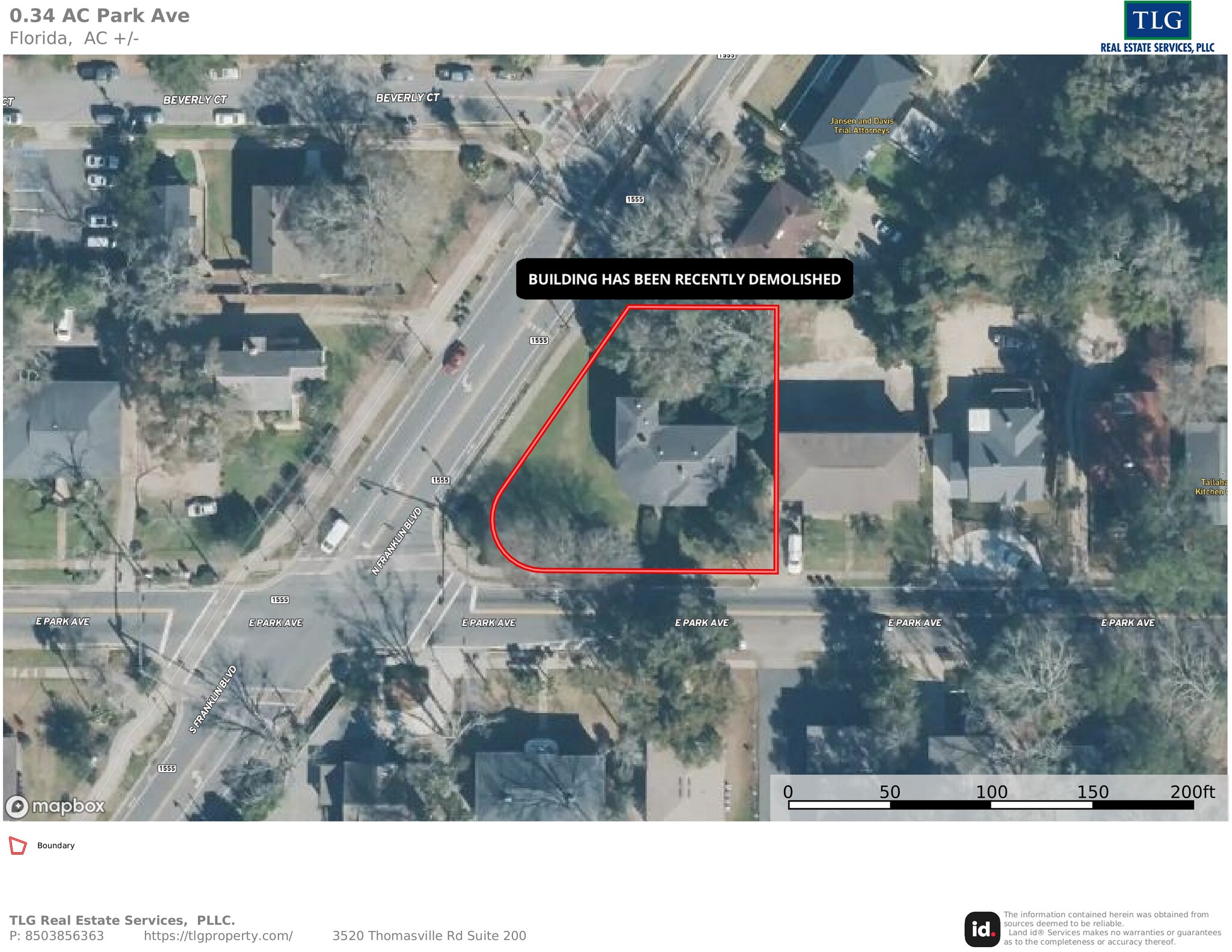 604 E Park Ave, Tallahassee, FL à vendre Photo de l’immeuble– Image 1 sur 2
