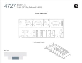 4747 Executive Dr, San Diego, CA à louer Plan d’étage– Image 1 sur 2
