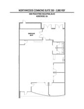 4940 Peachtree Industrial Blvd, Norcross, GA à louer Plan d’étage– Image 1 sur 5