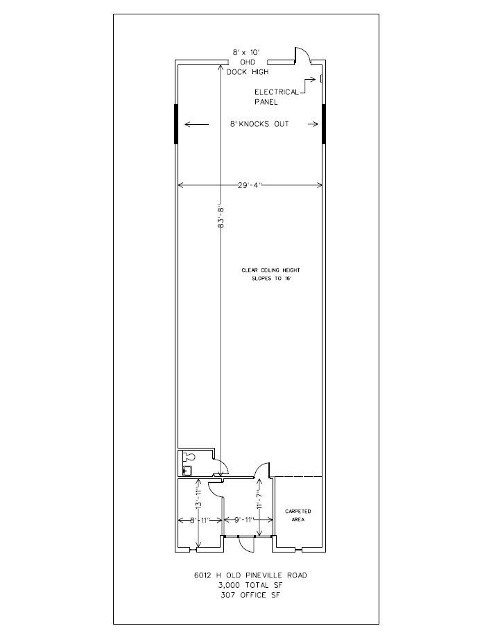 6012 Old Pineville Rd, Charlotte, NC à louer Autre– Image 1 sur 1