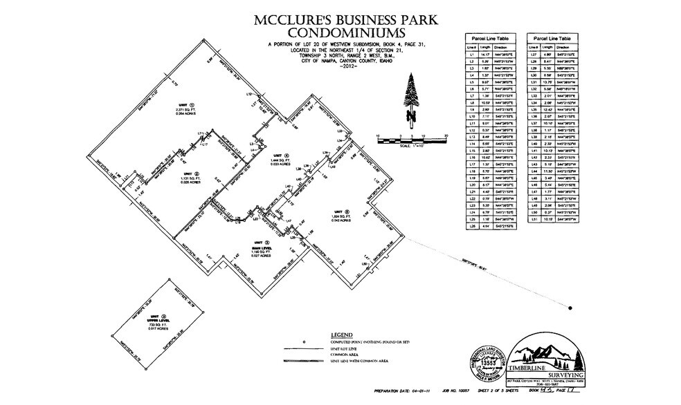 98-100 McClure Ave, Nampa, ID à vendre - Plan d’étage – Image 3 sur 9