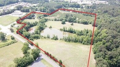 1309 Shepard School Rd, Zebulon, NC - VUE AÉRIENNE  vue de carte - Image1