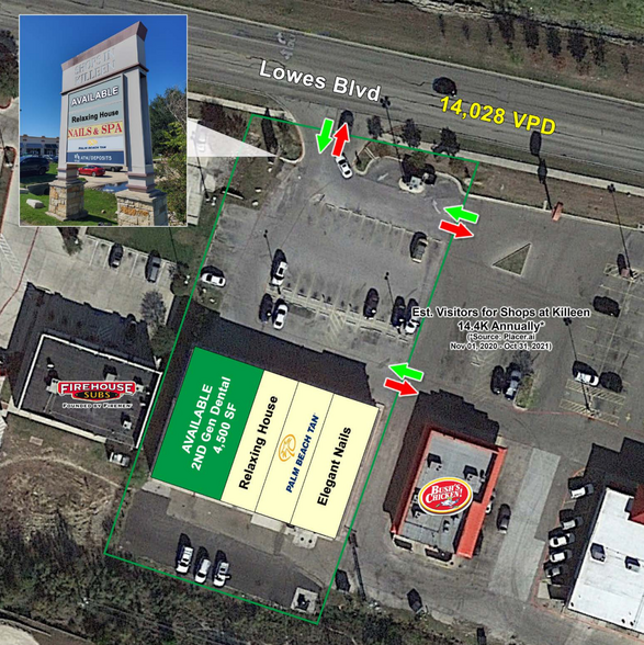 1100 Lowes Blvd, Killeen, TX à louer - Photo de l’immeuble – Image 3 sur 6