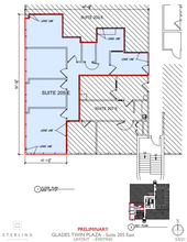 2300 Glades Rd, Boca Raton, FL à louer Plan d’étage– Image 1 sur 1