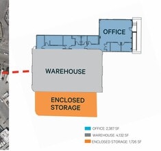 1691 Old Bayshore Hwy, San Jose, CA à louer Plan d’étage– Image 1 sur 1