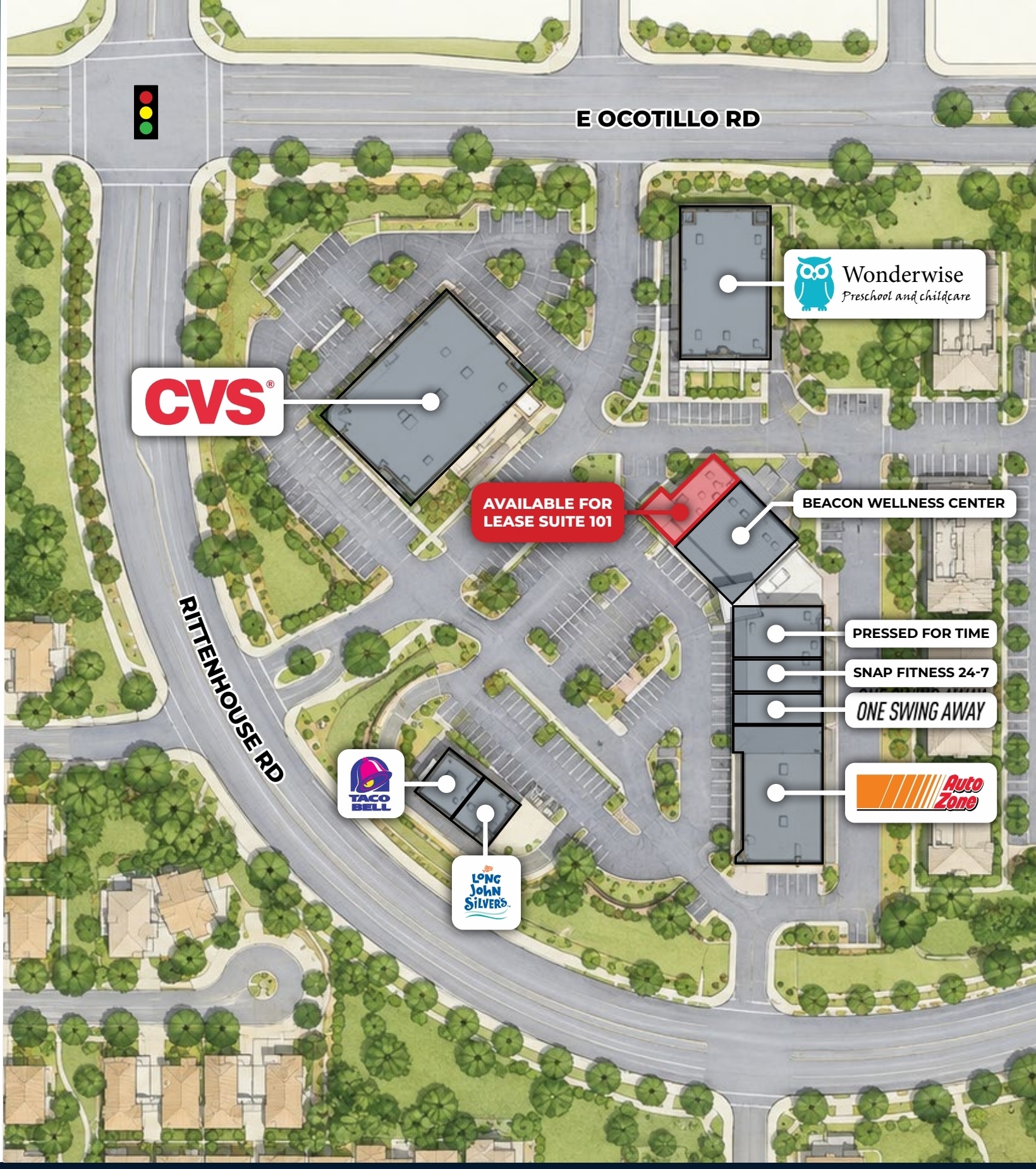 21258 E Rittenhouse Rd, Queen Creek, AZ à louer Plan de site– Image 1 sur 1