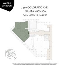 2450 Colorado Ave, Santa Monica, CA à louer Plan d’étage– Image 1 sur 1