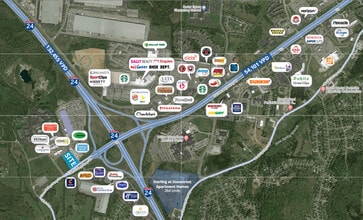 801 Expo Dr, Smyrna, TN - VUE AÉRIENNE  vue de carte