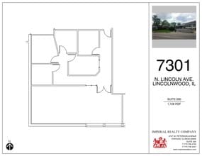 7301-7337 N Lincoln Ave, Lincolnwood, IL à louer Plan de site– Image 1 sur 1