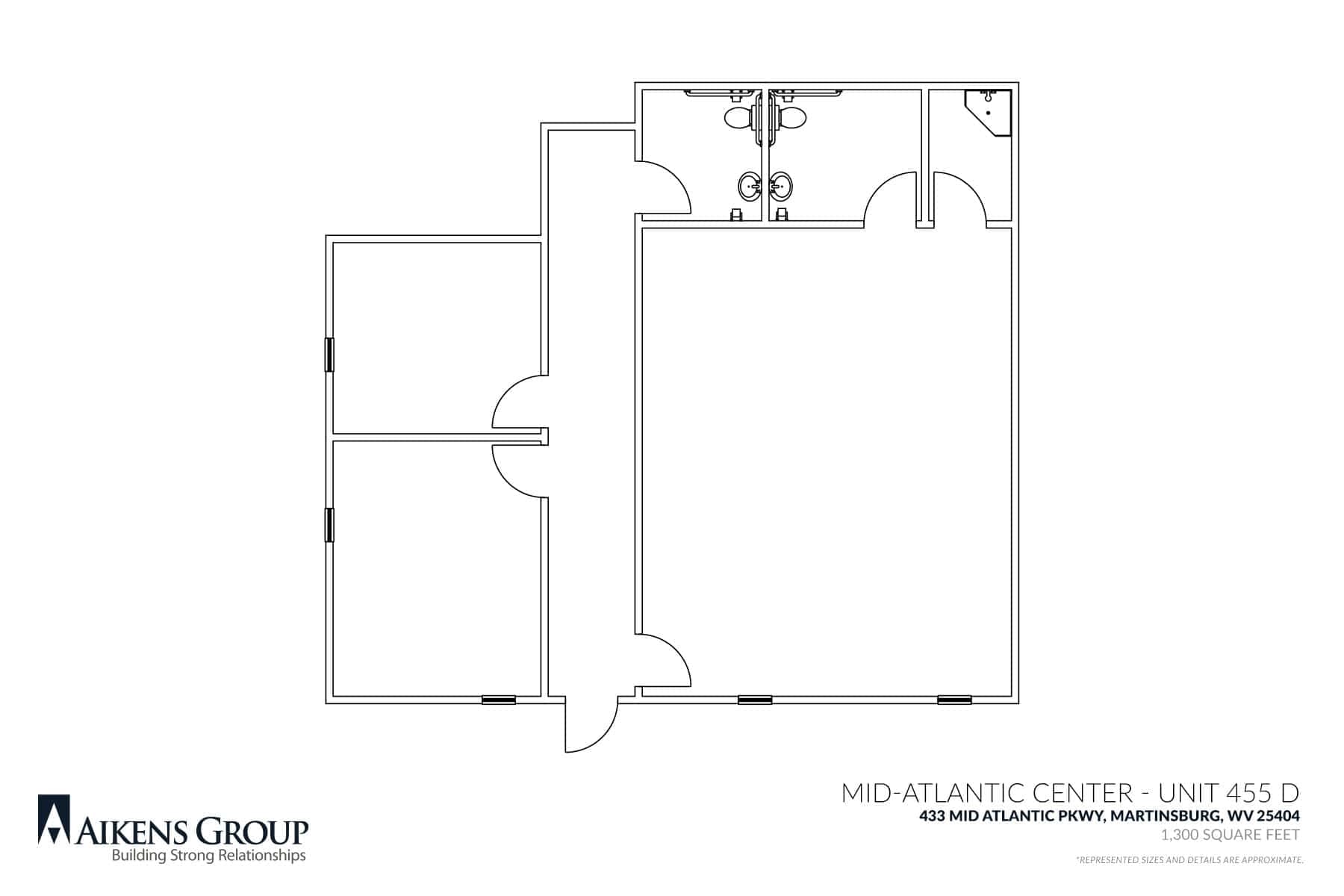 397-489 Mid Atlantic Pky, Martinsburg, WV à louer Plan d’étage– Image 1 sur 1