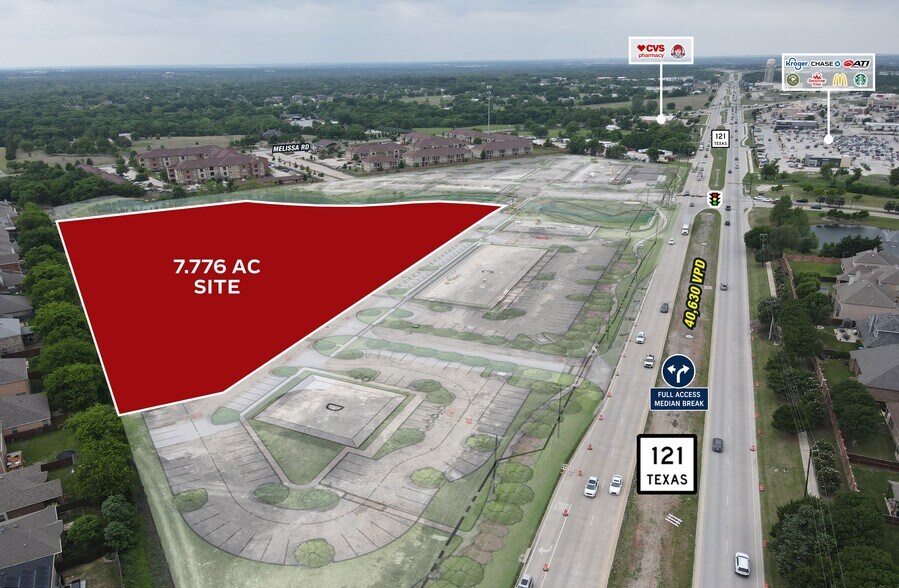 NEQ SH-121 Rd, Melissa, TX à vendre - Photo de l’immeuble – Image 2 sur 2