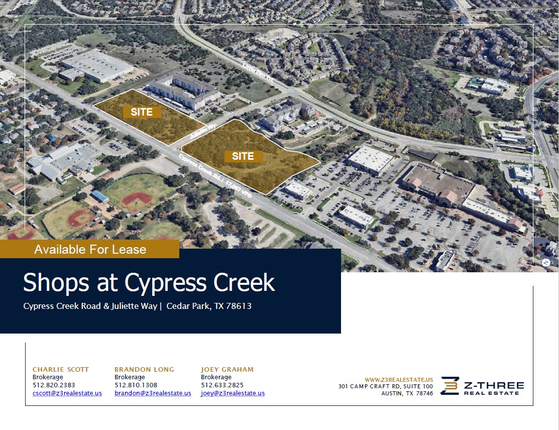 Cypress Creek Rd, Cedar Park, TX à louer Photo principale– Image 1 sur 2