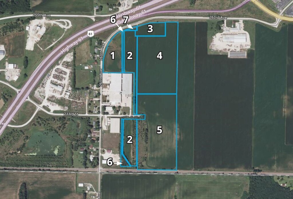 Hwy 61 & 263rd Ave, Fort Madison, IA à vendre Photo principale– Image 1 sur 5