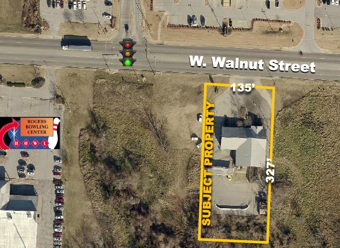 3010 W Walnut St, Rogers, AR à vendre - Aérien – Image 3 sur 3