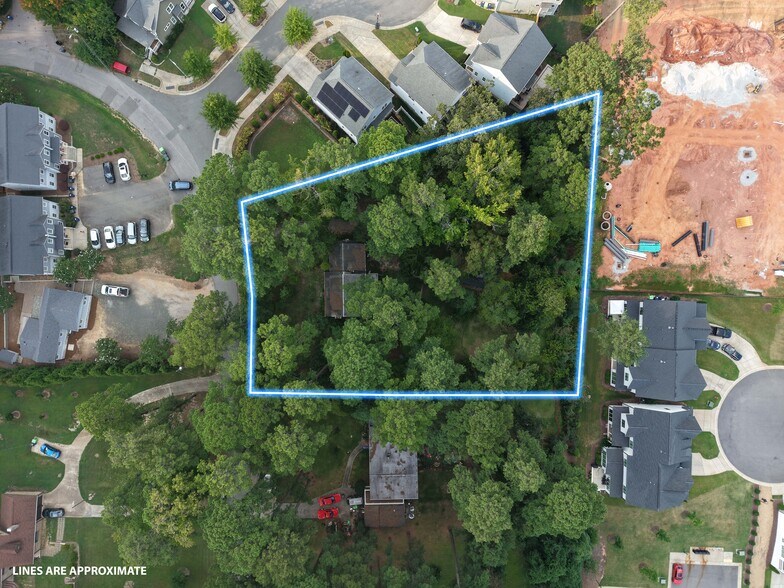 120 Pineland Cir, Raleigh, NC à vendre - Aérien – Image 1 sur 7