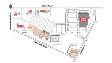 1594 Norton Rd, Stow, OH à louer Plan de site– Image 1 sur 1