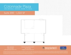 1201 Brickell Ave, Miami, FL à louer Plan de site– Image 1 sur 1