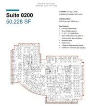 2920 Virtual Way, Vancouver, BC à louer Plan d’étage– Image 2 sur 2